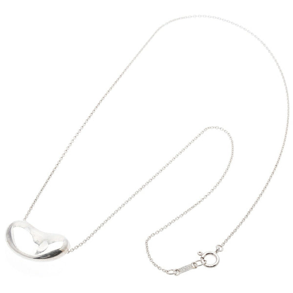 ティファニー SV925 シルバー エルサ・ペレッティ ビーンデザイン ネックレス レディース TIFFANY&Co. 中古