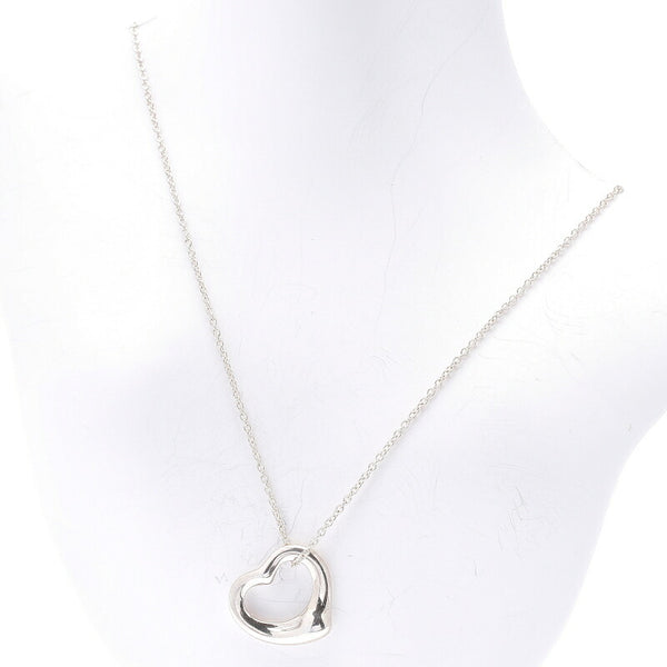 ティファニー SV925 シルバー エルサ・ペレッティ オープンハート ネックレス レディース TIFFANY&Co. 中古