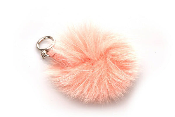 フェンディ モンスター ピンク ファー キーホルダー レディース FENDI 中古