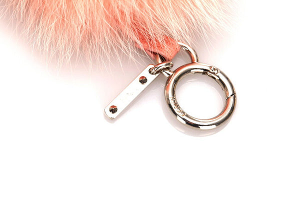 フェンディ モンスター ピンク ファー キーホルダー レディース FENDI 中古