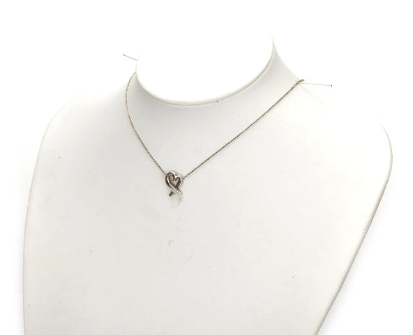 ティファニー SV925 シルバー パロマ・ピカソ ラビリングハート ネックレス レディース TIFFANY&Co. 中古