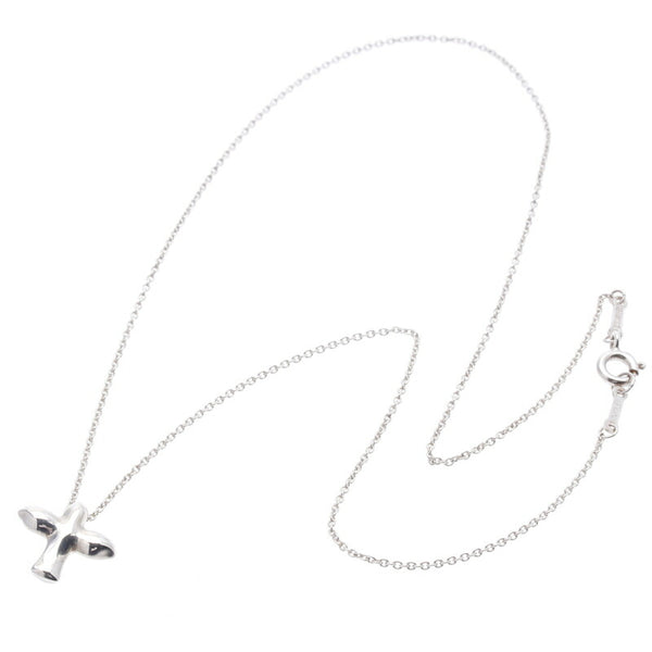ティファニー SV925 シルバー クロスペンダント ネックレス レディース TIFFANY&Co. 中古