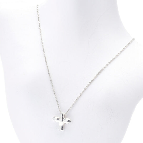 ティファニー SV925 シルバー クロスペンダント ネックレス レディース TIFFANY&Co. 中古