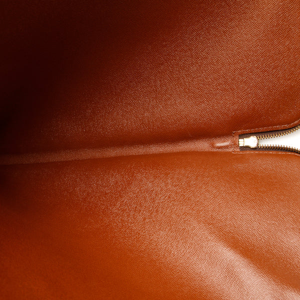 ルイ ヴィトン モノグラム ポッシュ・ドキュマン M53456 ブラウン PVC レザー ブリーフケース メンズ LOUIS VUITTON 中古