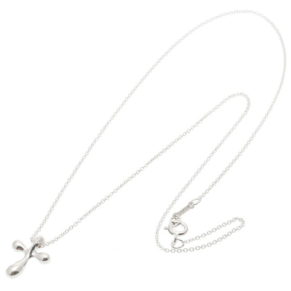 ティファニー SV925 シルバー クロス ネックレス レディース TIFFANY&Co. 中古