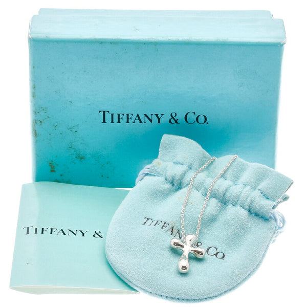 ティファニー SV925 シルバー クロス ネックレス レディース TIFFANY&Co. 中古