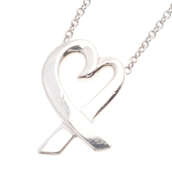 ティファニー SV925 シルバー パロマ・ピカソ ラビングハート ネックレス レディース TIFFANY&Co. 中古