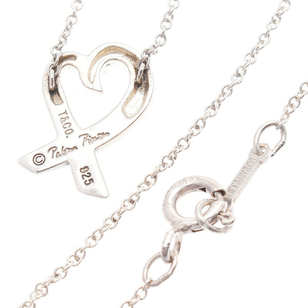 ティファニー SV925 シルバー パロマ・ピカソ ラビングハート ネックレス レディース TIFFANY&Co. 中古