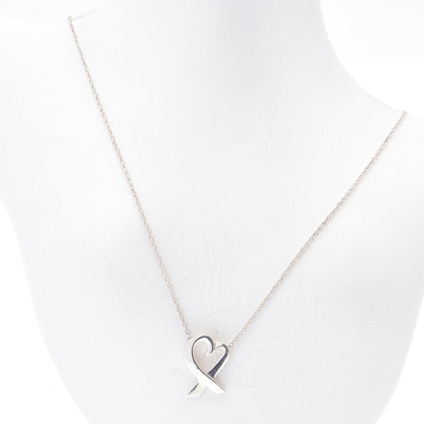 ティファニー SV925 シルバー パロマ・ピカソ ラビングハート ネックレス レディース TIFFANY&Co. 中古