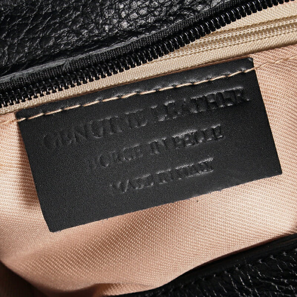 マッシミリアーノ マッシミリアーノ ブラック 黒 レザー ハンドバッグ ショルダーバッグ 2WAY レディース Massimiliano 中古