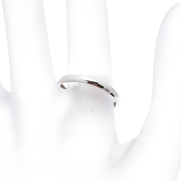 Pt900 プラチナ 赤サンゴ12mm ダイヤ0.9ct リング 指輪 レディース 11.5号 中古