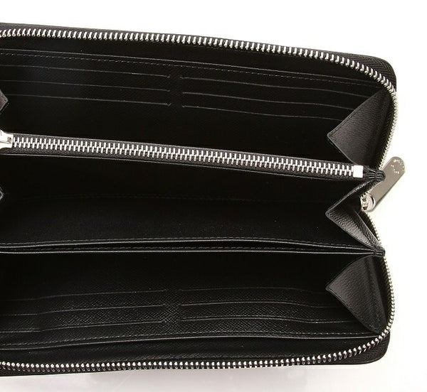 ルイ ヴィトン エピ ジッピーウォレット M61857 ブラック ノワール レザー ラウンドファスナー 長財布 レディース LOUIS VUITTON 中古