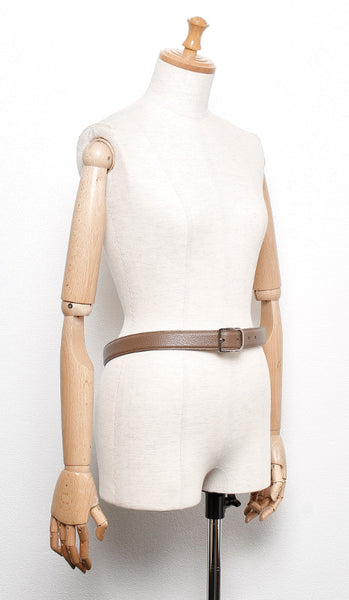 グッチ ブラウン レザー ベルト レディース GUCCI 中古