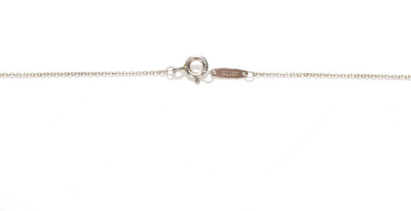 ティファニー K18YG イエローゴールド SV925 シルバー コンビ リターントゥミニダブルハート ネックレス レディース TIFFANY&Co. 中古