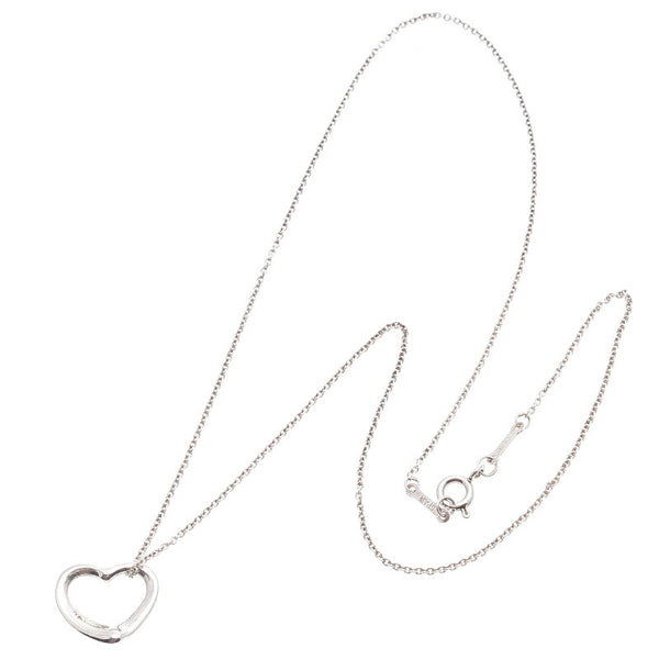 ティファニー SV925 シルバー エルサ ペレッティ オープンハート ネックレス レディース TIFFANY&Co. 中古
