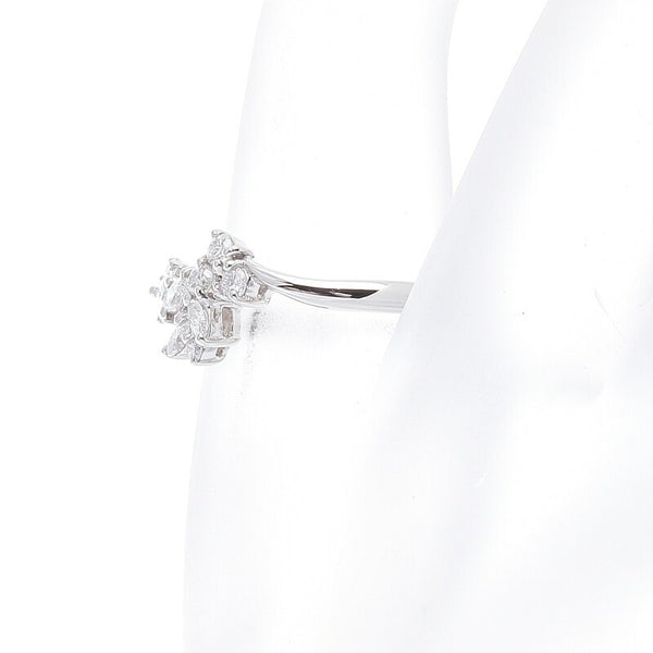 Pt900 プラチナ ダイヤ0.27ct リング 指輪 レディース 10号 中古