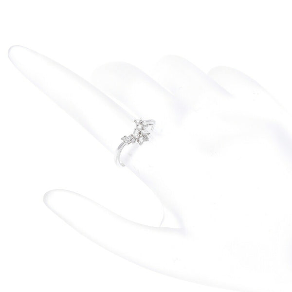 Pt900 プラチナ ダイヤ0.27ct リング 指輪 レディース 10号 中古