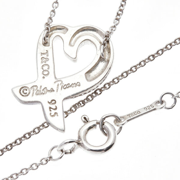 ティファニー SV925 シルバー ハートミニ パロマ ピカソ ネックレス レディース TIFFANY&Co. 中古