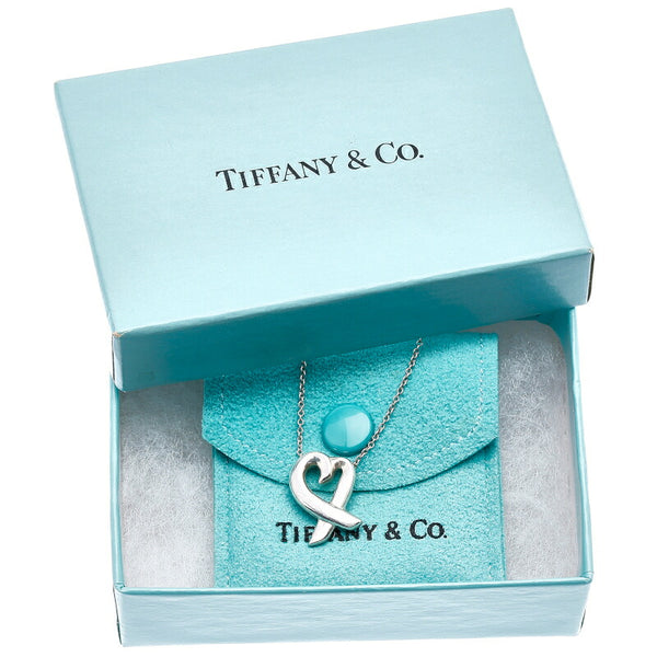 ティファニー SV925 シルバー ハートミニ パロマ ピカソ ネックレス レディース TIFFANY&Co. 中古