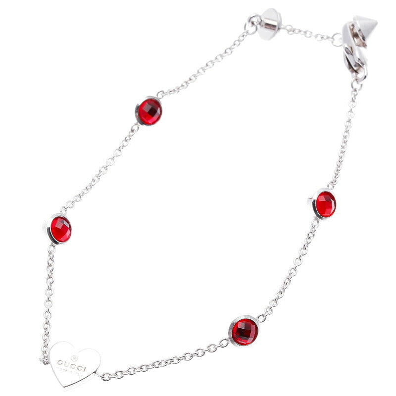 グッチ ハート シルバー シルバー925 ブレスレット レディース GUCCI 中古
