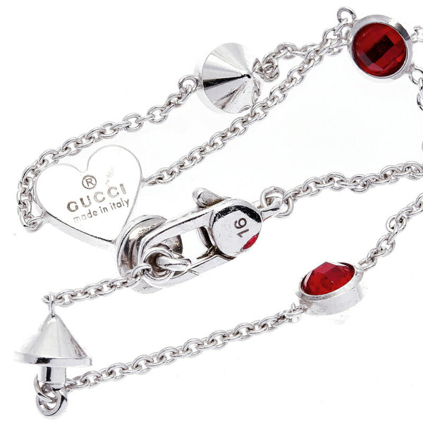 グッチ ハート シルバー シルバー925 ブレスレット レディース GUCCI 中古