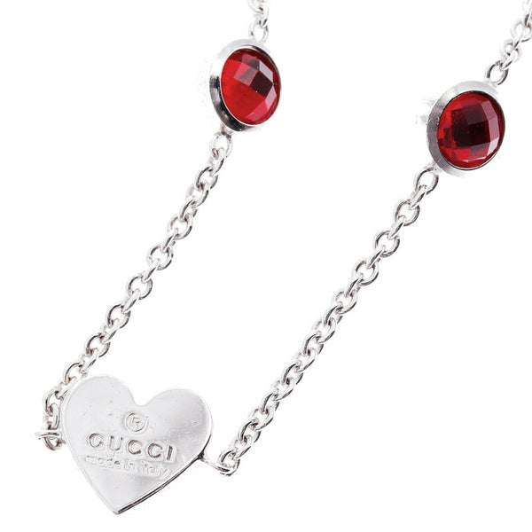 グッチ ハート シルバー シルバー925 ブレスレット レディース GUCCI 中古