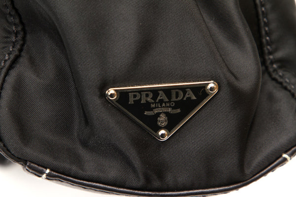 プラダ BR2418 ブラック  レザー トートバッグ レディース PRADA 中古