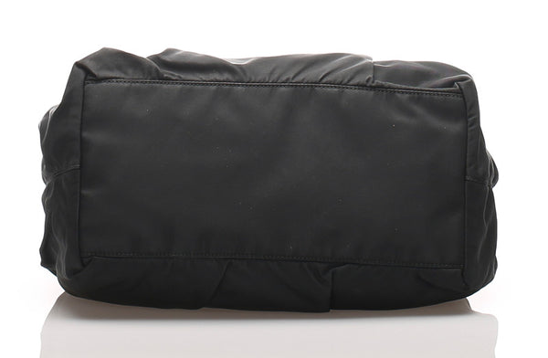 プラダ BN1778 ブラック  レザー ハンドバッグ レディース PRADA 中古