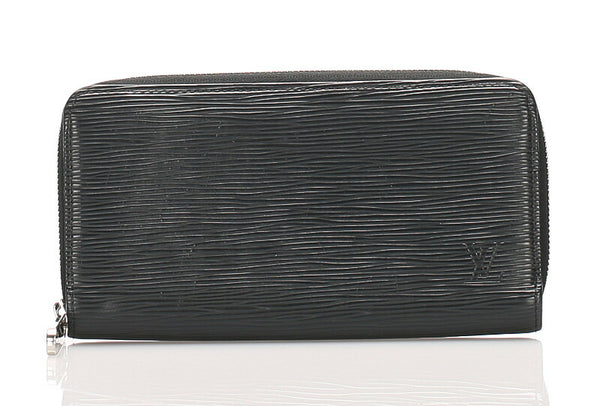 ルイ ヴィトン エピ ジッピーウォレット M60072 ブラック 黒 レザー 長財布 レディース LOUIS VUITTON 中古