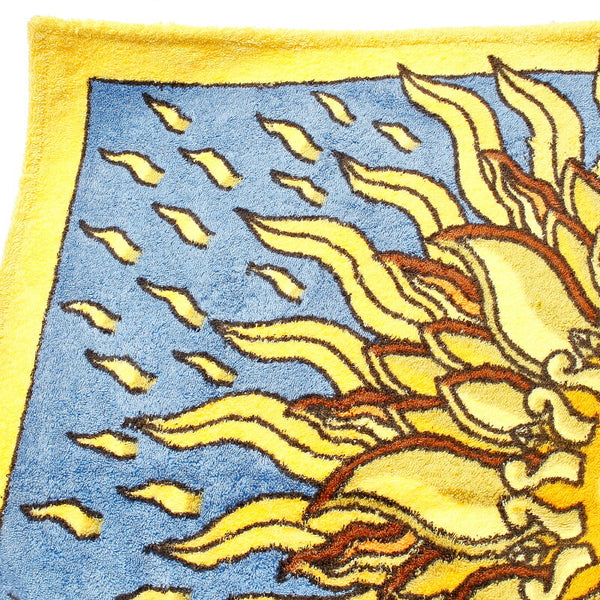 エルメス バスマット イエロー コットン バスマット 雑貨 レディース HERMES 中古