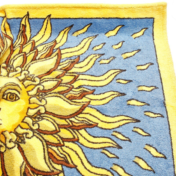 エルメス バスマット イエロー コットン バスマット 雑貨 レディース HERMES 中古