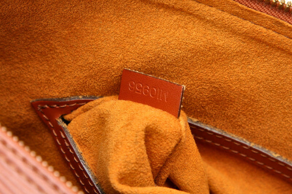 ルイ ヴィトン エピ アルマ M52147 ブラウン 茶 レザー ハンドバッグ レディース LOUIS VUITTON 中古