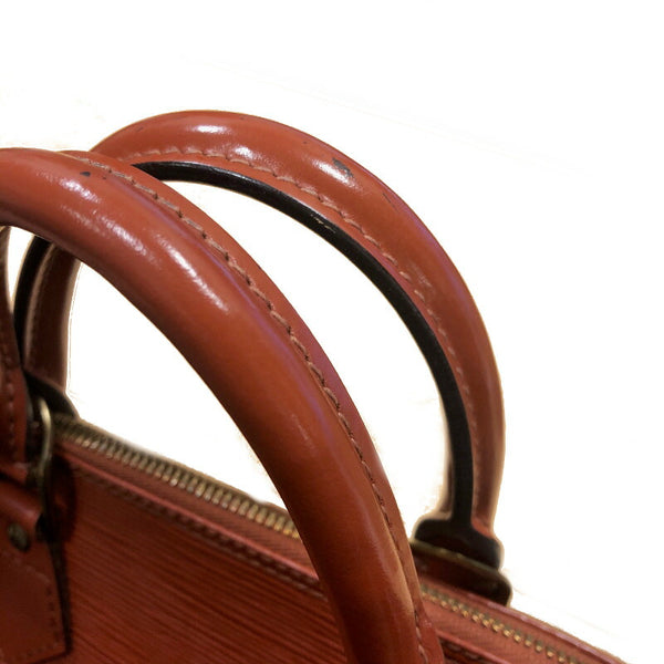 ルイ ヴィトン エピ アルマ M52147 ブラウン 茶 レザー ハンドバッグ レディース LOUIS VUITTON 中古