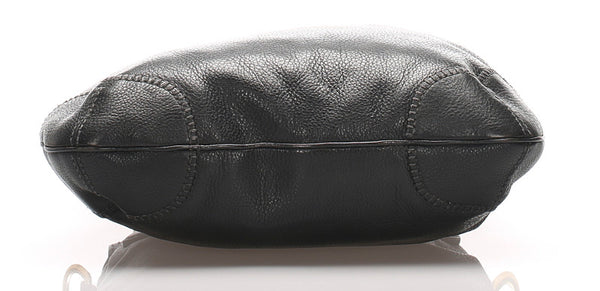 グッチ 223959 ブラック 黒 レザー ショルダーバッグ レディース GUCCI 中古