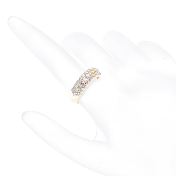 K18YG イエローゴールド ダイヤ1ct リング 指輪 レディース 11号 中古