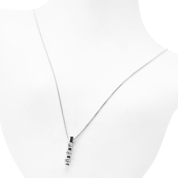 ダイヤ0.30ctペンダントネックレス   中古