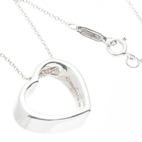 ティファニー SV925 シルバー オープンハート ネックレス レディース TIFFANY&Co. 中古