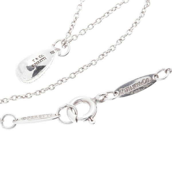 ティファニー SV925 シルバー ティアドロップ ネックレス レディース TIFFANY&Co. 中古