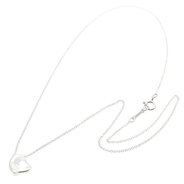 ティファニー SV925 シルバー クローズドハート ネックレス レディース TIFFANY&Co. 中古