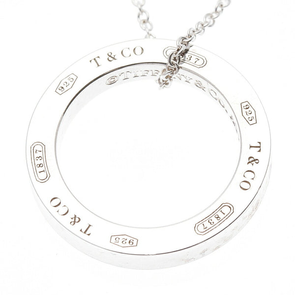 ティファニー SV925 シルバー サークル ネックレス レディース TIFFANY&Co. 中古