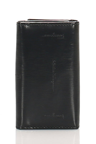 サルヴァトーレフェラガモ 6連 ブラック 黒 レザー キーケース レディース Salvatore Ferragamo 中古