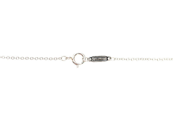 ティファニー Pt950 プラチナ センチメンタルハート ダイヤ ネックレス レディース TIFFANY&Co. 中古