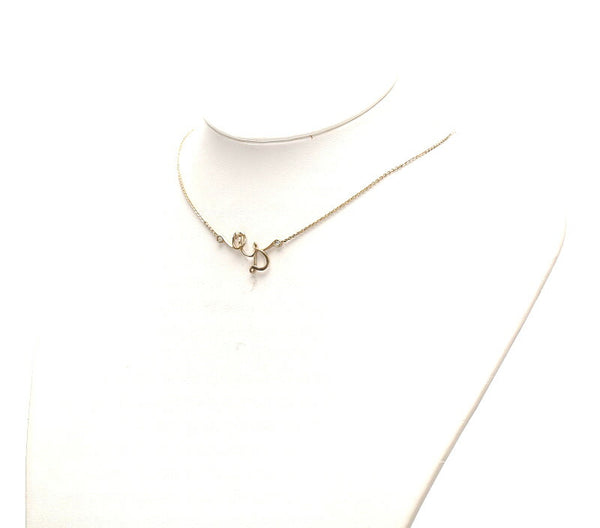 クリスチャンディオール ゴールド メッキ ネックレス レディース Christian Dior 中古