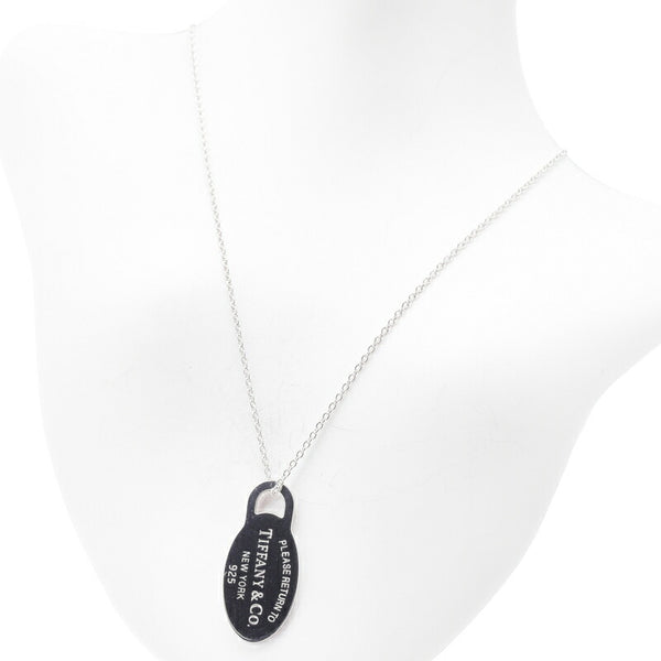 ティファニー SV925 シルバー リターントゥ オーバルタグ ネックレス レディース TIFFANY&Co. 中古