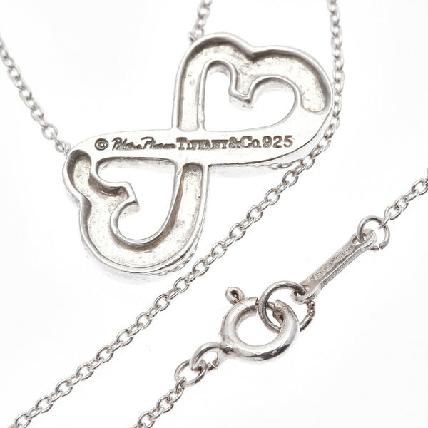 ティファニー SV925 シルバー ダブルラビングハート ネックレス レディース TIFFANY&Co. 中古
