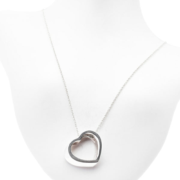 ティファニー SV925 シルバー ハート ネックレス レディース TIFFANY&Co. 中古