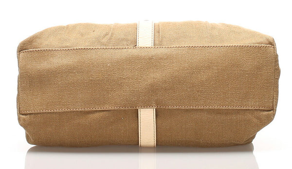 セリーヌ SAS0/16 ブラウン  キャンバス トートバッグ レディース CELINE 中古