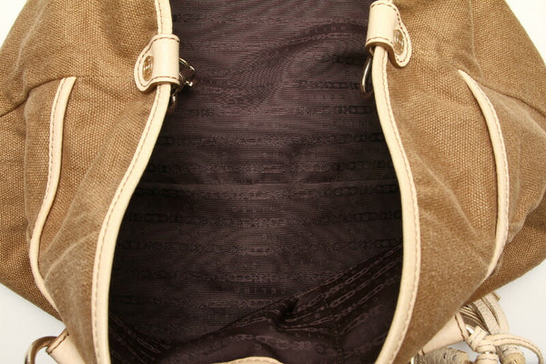 セリーヌ SAS0/16 ブラウン  キャンバス トートバッグ レディース CELINE 中古