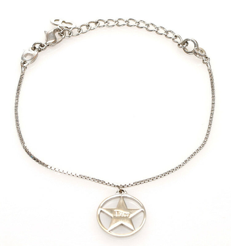 クリスチャンディオール シルバー メタル スターリング ブレスレット レディース Christian Dior 中古