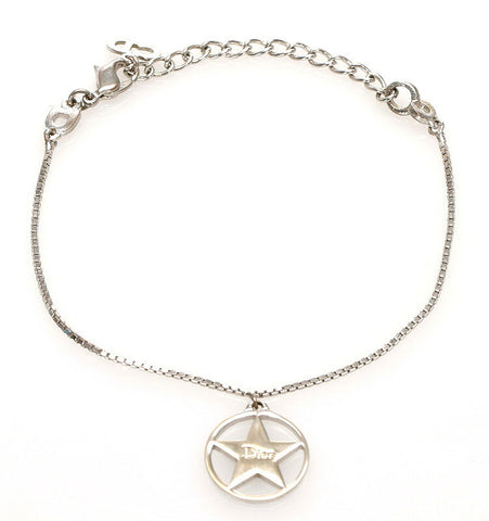 クリスチャンディオール シルバー メタル スターリング ブレスレット レディース Christian Dior 中古
